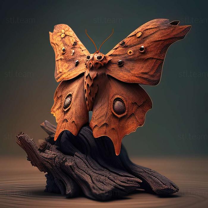 3D model Polygonia comma (STL)